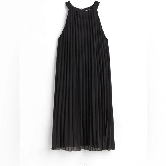 New H&M Sleeveless Pleated Dress - Picture 5 of 7